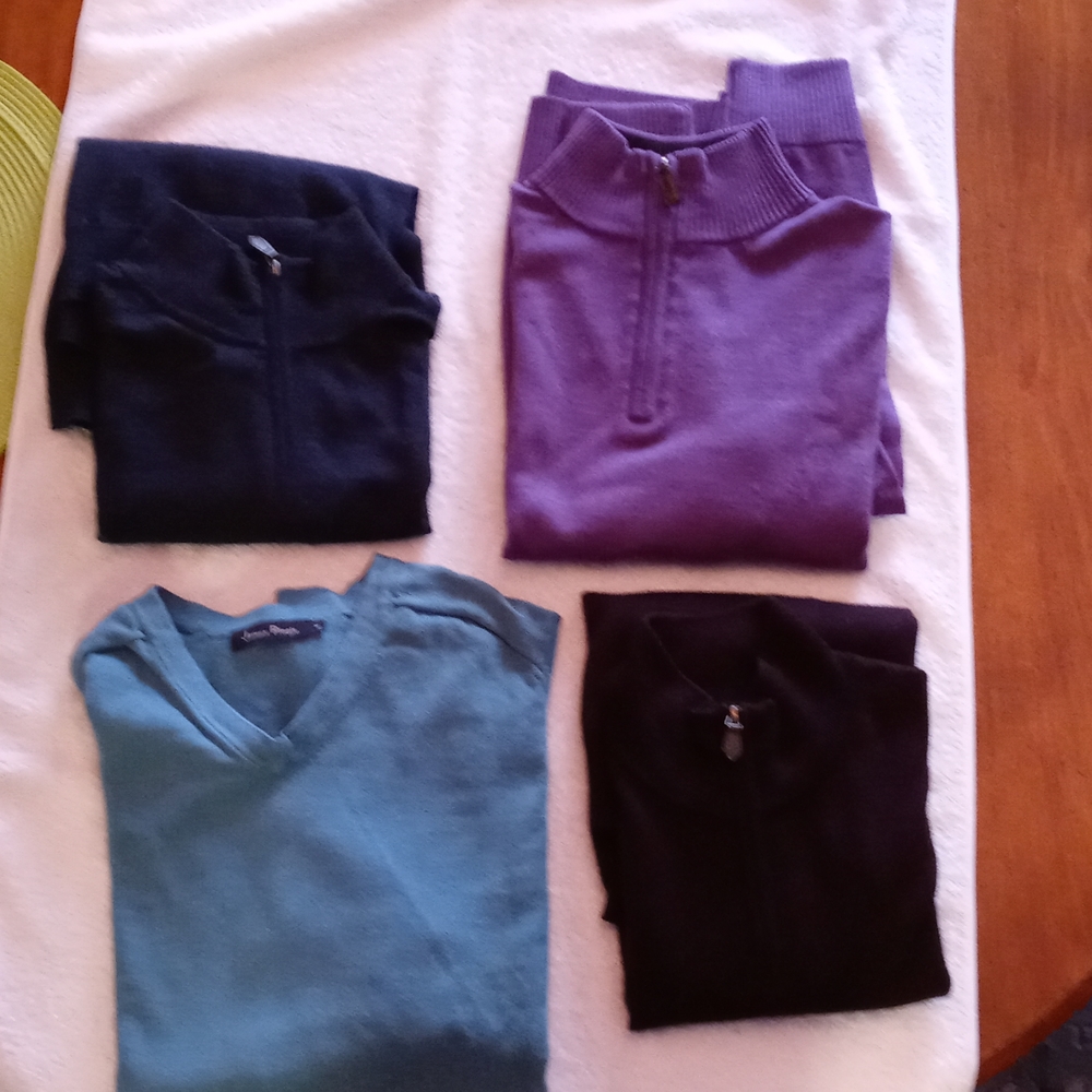 Lot of 4 Sweaters
